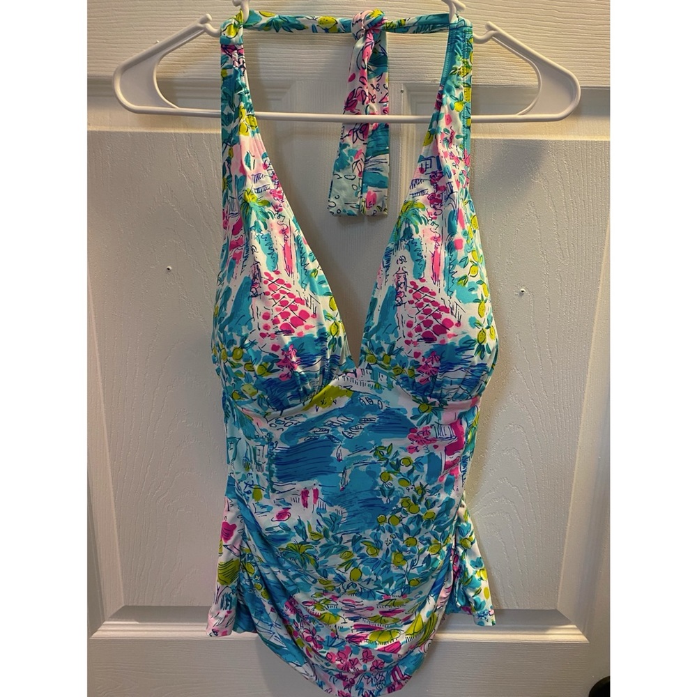 Lilly Pulitzer Halter Swim Top